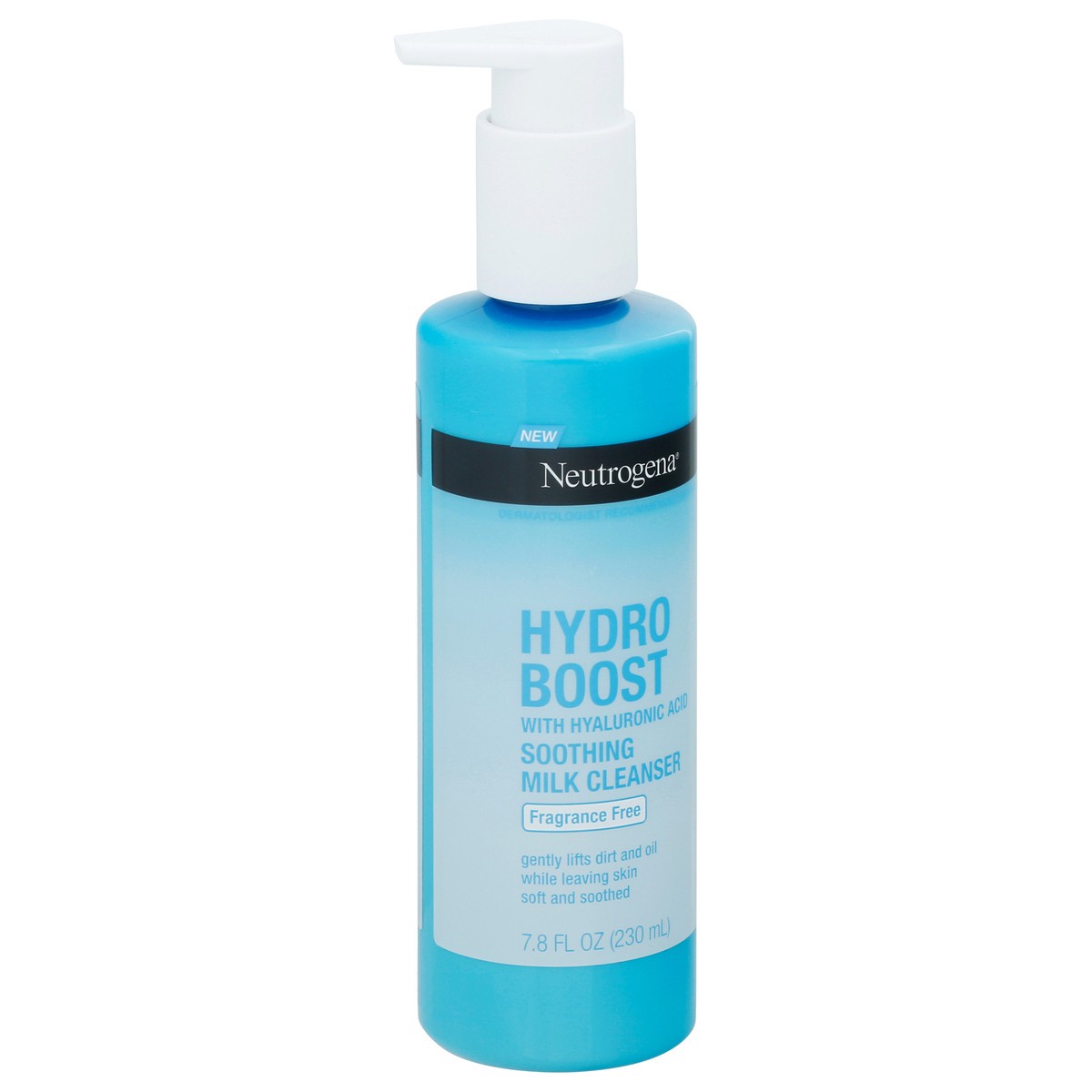 slide 8 of 9, Neutrogena Hydro Boost Face Wash Milk Cleanser, Fragrance Free, 7.8 oz, 7.80 fl oz