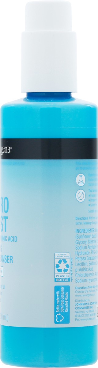 slide 3 of 9, Neutrogena Hydro Boost Face Wash Milk Cleanser, Fragrance Free, 7.8 oz, 7.80 fl oz