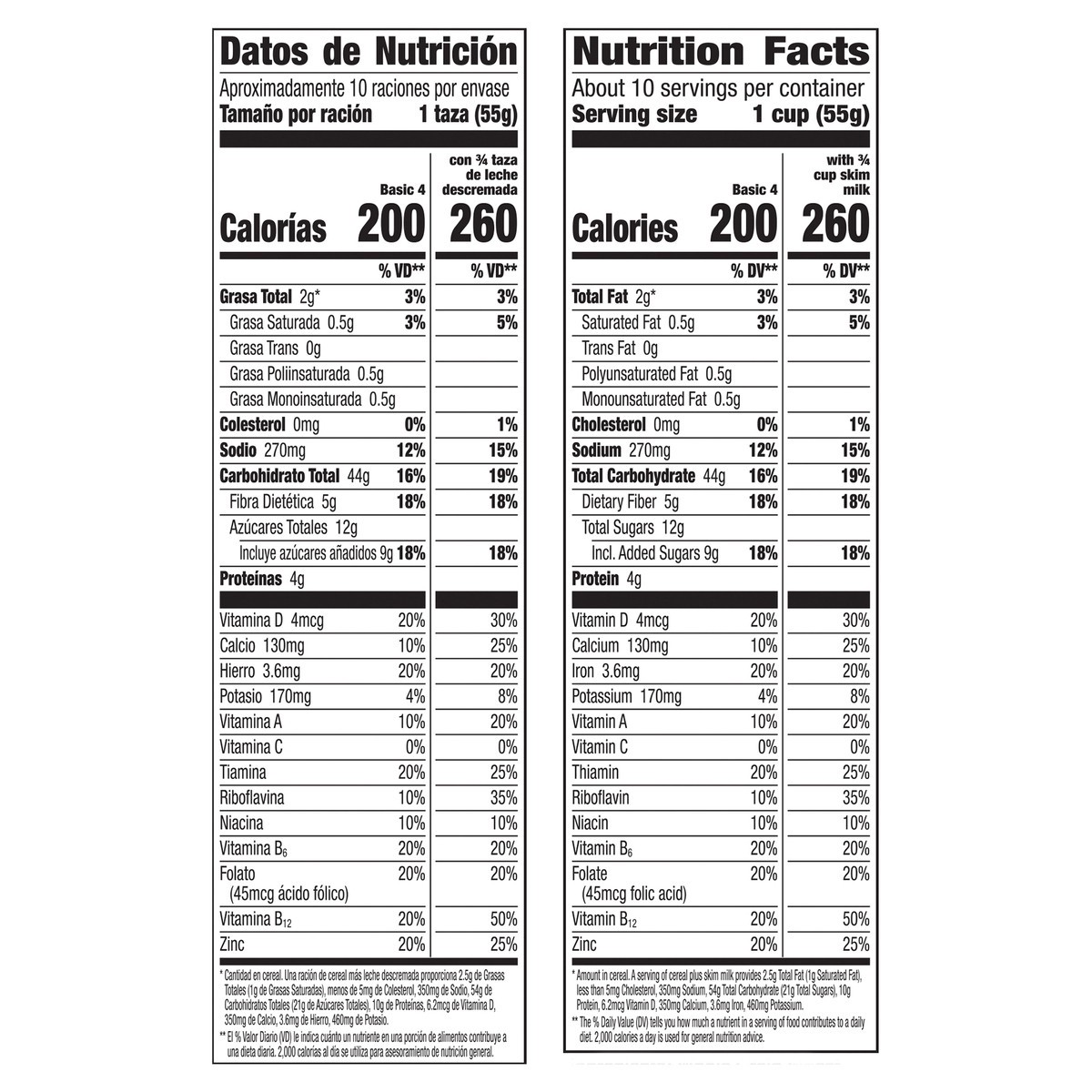 slide 2 of 13, Basic 4 Heart Healthy Cereal, Fruit and Nut Fiber Cereal with Whole Grain, 19.8 oz, 19.8 oz