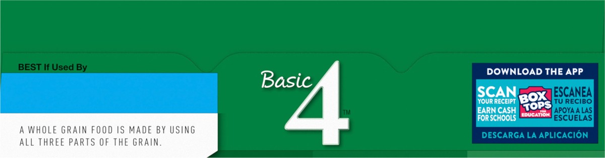 slide 5 of 13, Basic 4 Heart Healthy Cereal, Fruit and Nut Fiber Cereal with Whole Grain, 19.8 oz, 19.8 oz