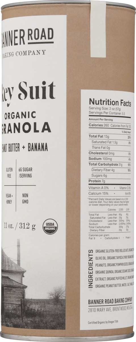 slide 8 of 13, Banner Road Organic Monkey Suit Granola 11 oz, 11 oz