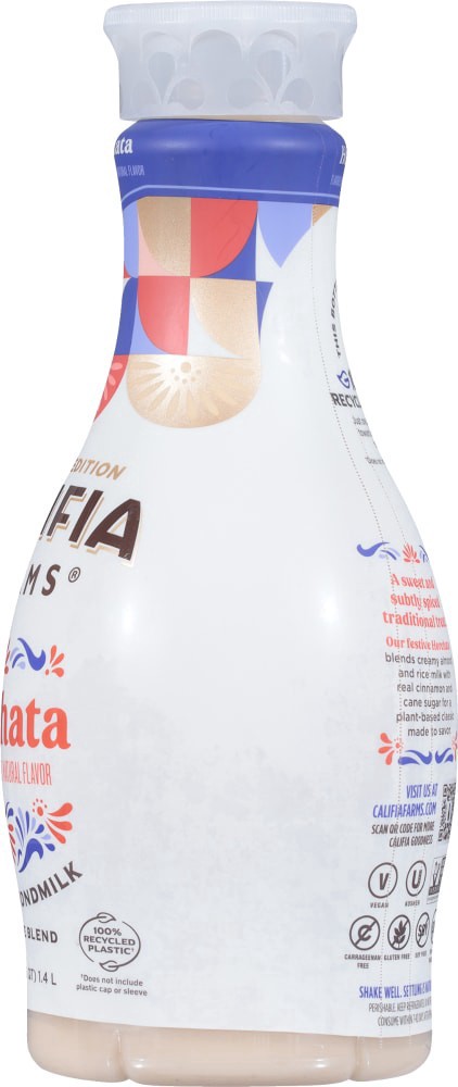 slide 4 of 4, Califia Farms® Horchata Rice & Almond Milk, 48 fl oz