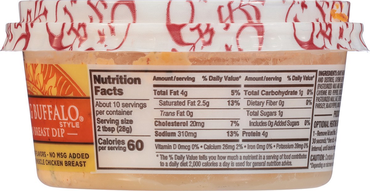slide 9 of 14, Boar's Head Blazing Buffalo Style Chicken Dip, 10 oz