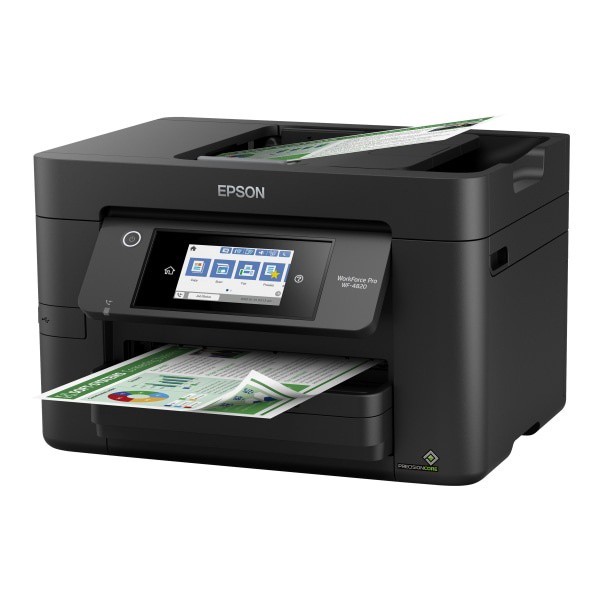 slide 6 of 6, Epson Workforce Pro Wf-4820 Wireless Inkjet All-In-One Color Printer, C11Cj06201, 1 ct