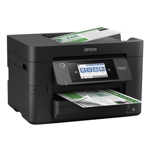 slide 5 of 6, Epson Workforce Pro Wf-4820 Wireless Inkjet All-In-One Color Printer, C11Cj06201, 1 ct