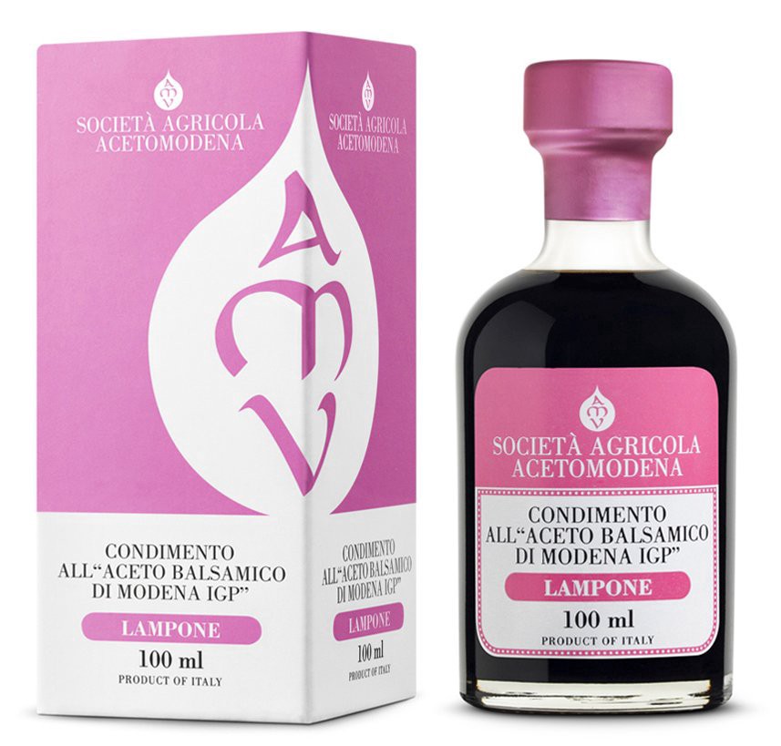 slide 1 of 1, Acetomodena Raspberry Balsamic Vinegar, 100 ml