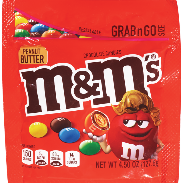 slide 1 of 1, M&M'S M&Ms Pb G&G, 4.5 oz