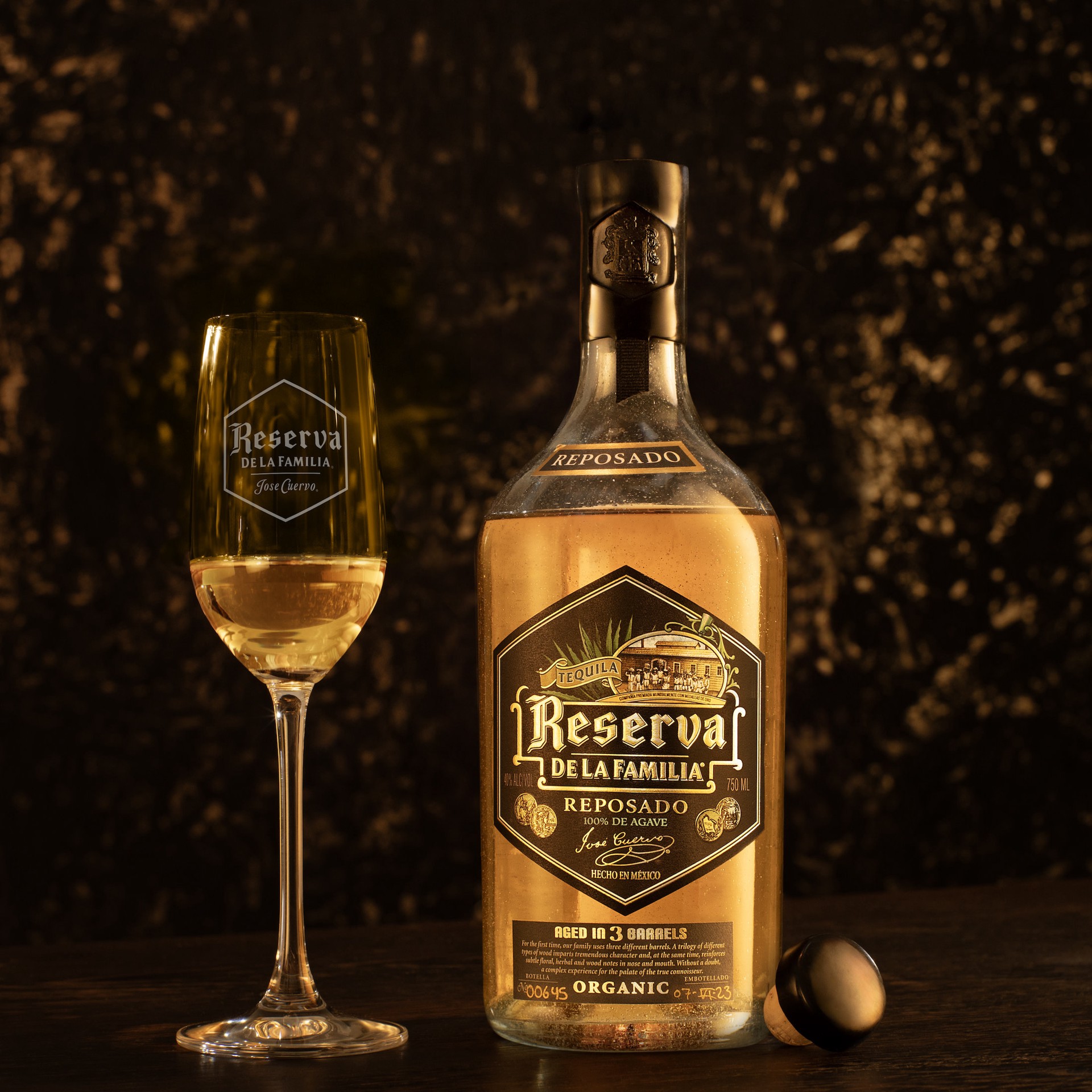 slide 9 of 10, Reserva de la Familia by Jose Cuervo Organic Reposado Tequila 80 Proof (750 ml), 750 ml
