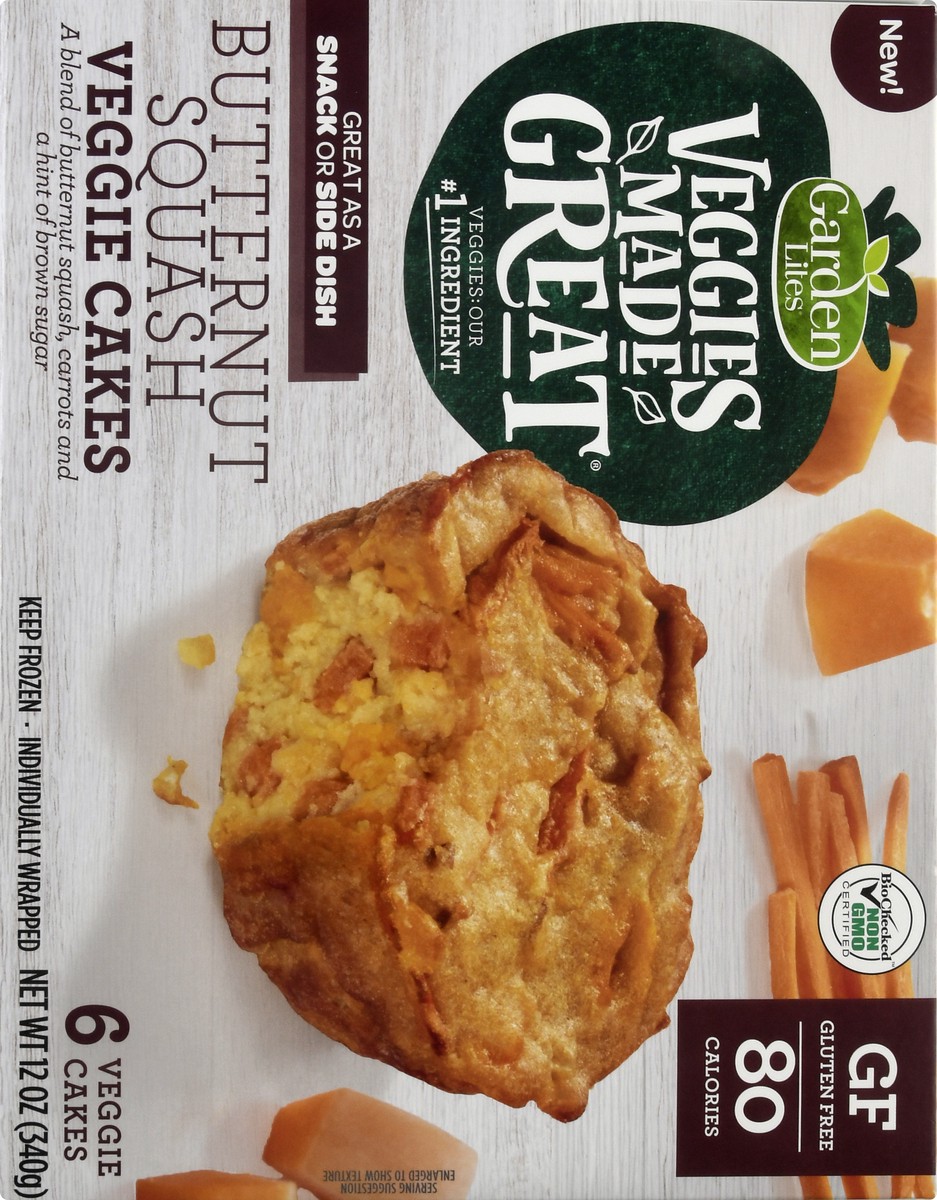 slide 6 of 13, Veggies Made Great Garden Lites Butternut Squash Veggie Cakes, 6 ct; 2 oz