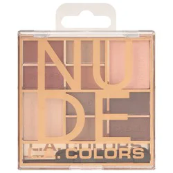 L.A. Colors CES135-Nude Palette Eyeshadow Palette 0.56 oz