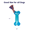 slide 22 of 25, Petstages Orka Bone Blu LG, LG