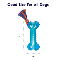 slide 23 of 25, Petstages Orka Bone Blu LG, LG