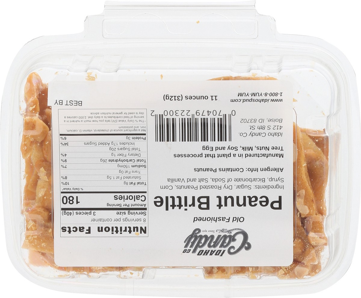 slide 10 of 14, Idaho Candy Co Peanut Brittle 11 oz, 11 oz