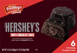 Mrs. Freshley's Cakes, Triple Chocolate Cakes, Deluxe