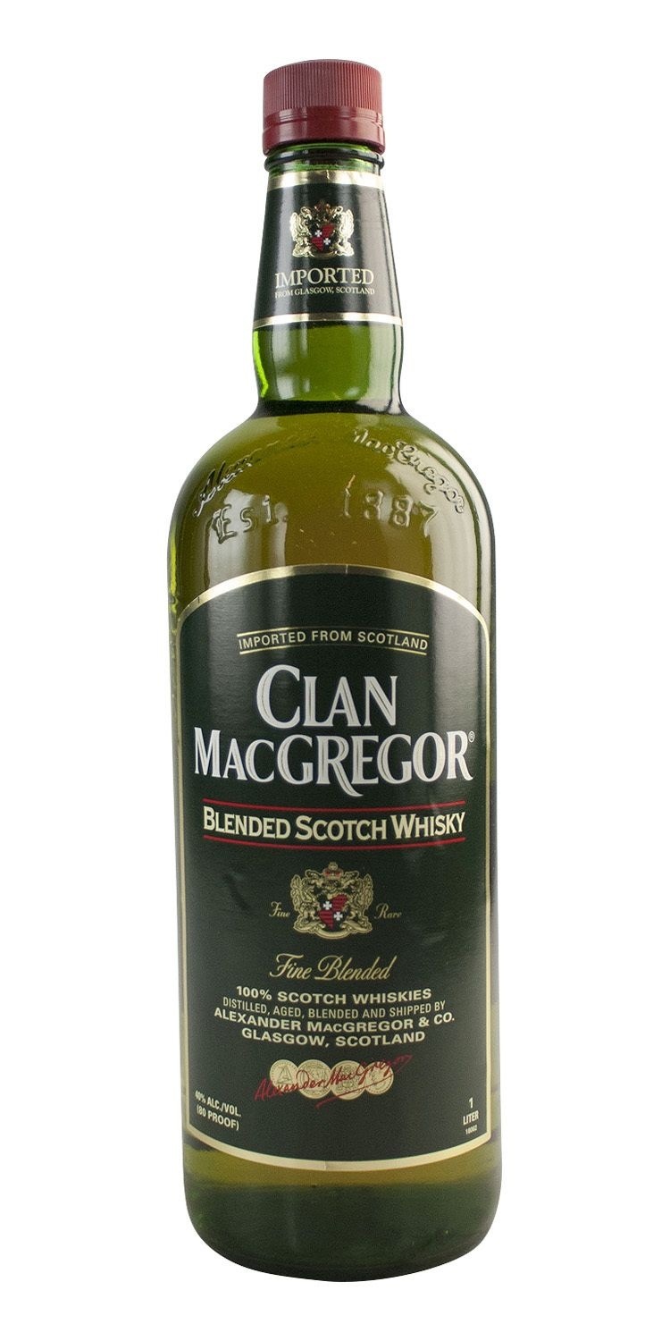 slide 1 of 1, Clan MacGregor Scotch Whisky, 1 liter