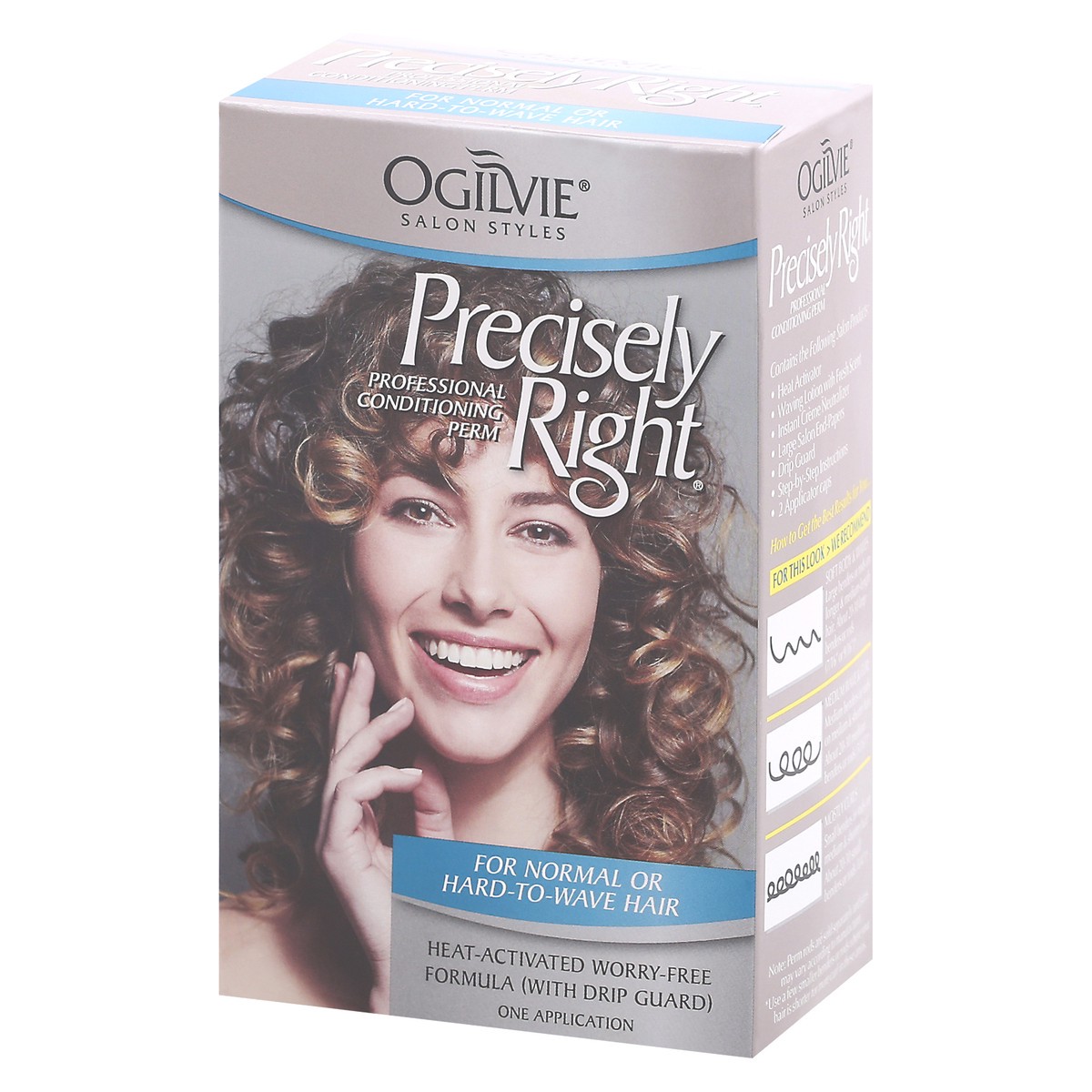 slide 3 of 9, Ogilvie Salon Styles Professional Conditioning Perm For Normal Or Hard-To-Wave Hair Precisely Right, 1 ct