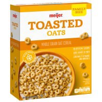 slide 3 of 29, Meijer Toasted Oats Cereal, 18 oz