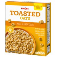 slide 7 of 29, Meijer Toasted Oats Cereal, 18 oz