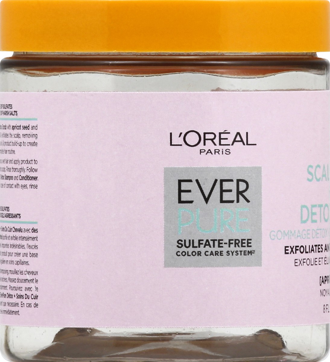 slide 5 of 6, L'Oreal Paris EverPure Scalp Care + Detox Scrub Sulfate Free, 8 oz