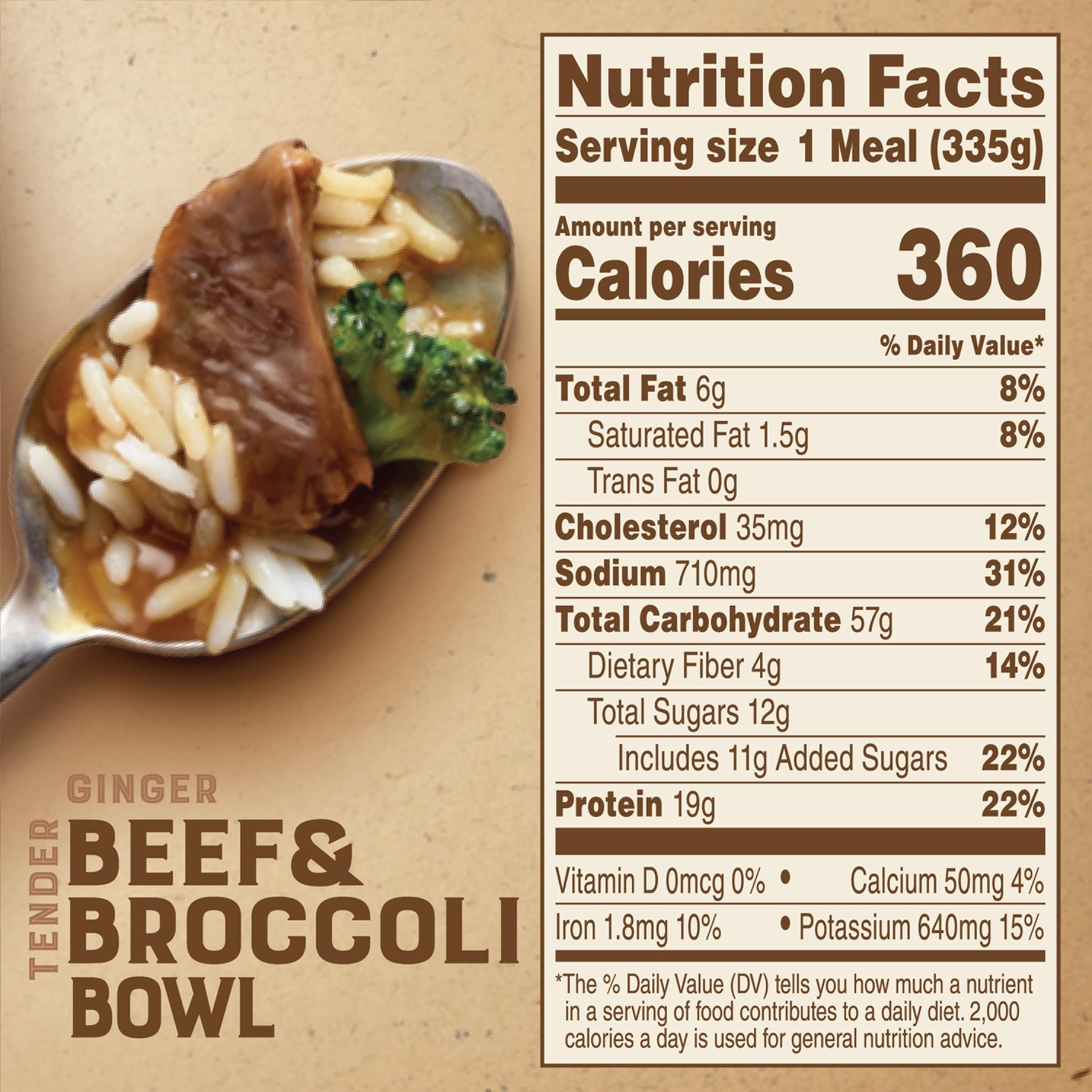 slide 3 of 5, Marie Callender's Tender Ginger Beef & Broccoli Bowl, 11.8 oz