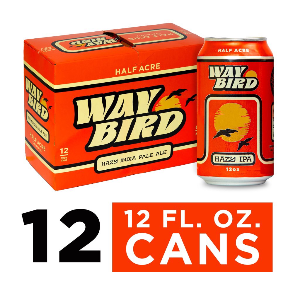 slide 4 of 4, Half Acre Waybird Cans, 12 ct; 12 fl oz