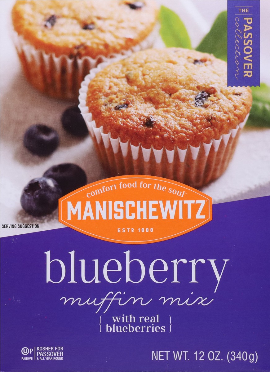 slide 6 of 9, Manischewitz Blueberry Muffin Mix, 12 oz