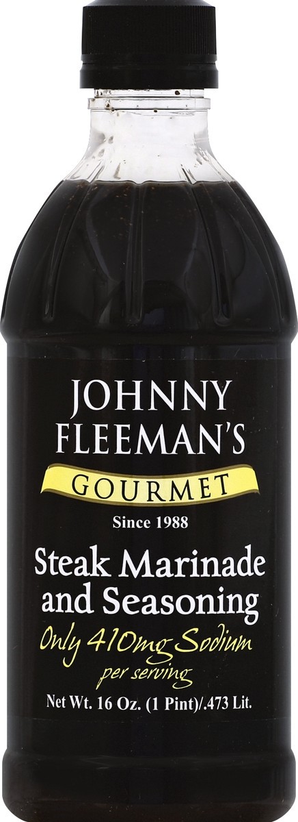 slide 2 of 2, Johnny Fleeman's Marinade and Seasoning 16 oz, 16 oz