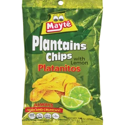 Mayté Plantain Chips - Lemon