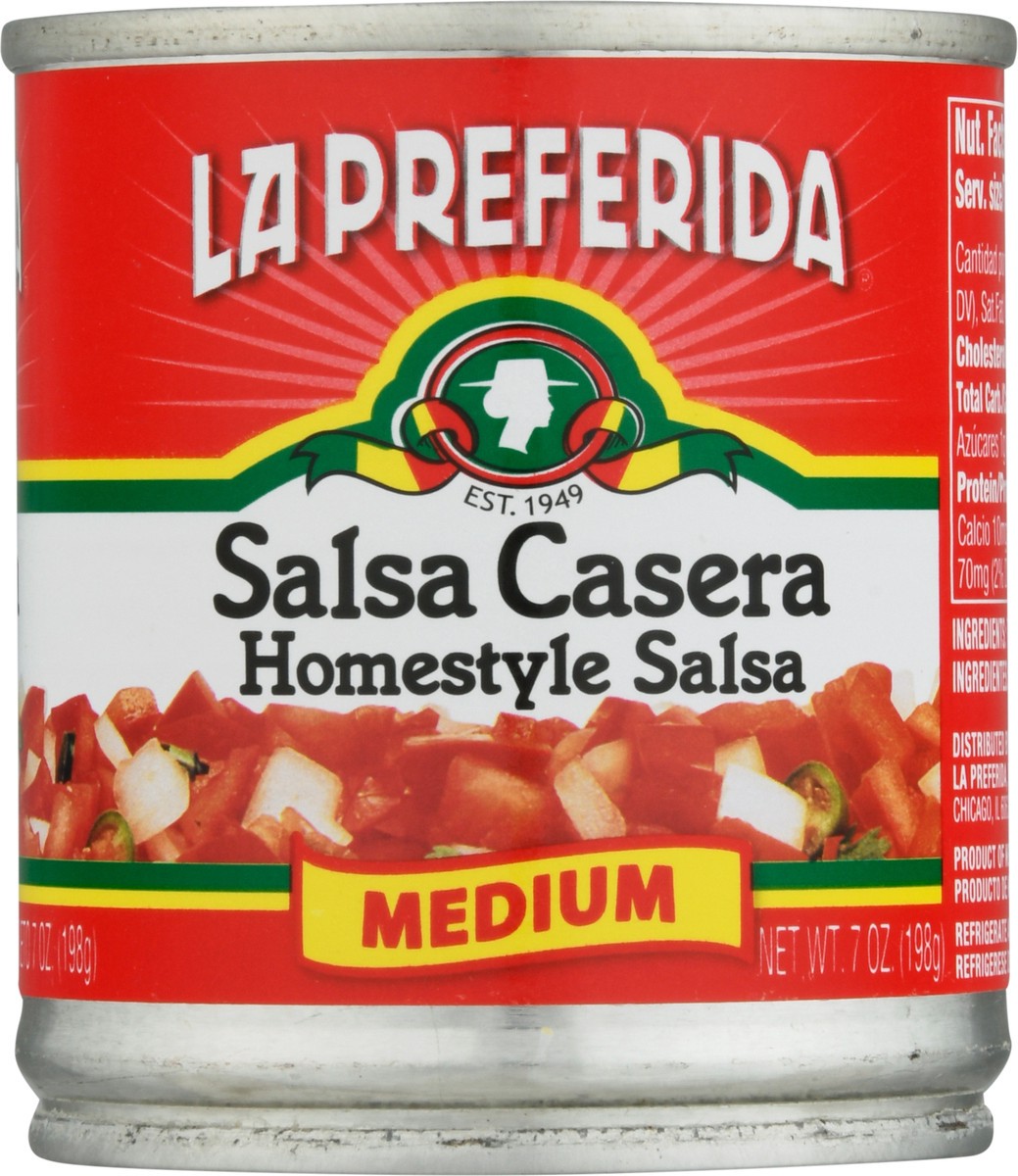 slide 11 of 11, La Preferida Medium Homestyle Salsa 7 oz, 1 ct