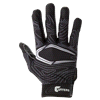 slide 12 of 21, Shock Doctor Cutters Game Day Receiver Gloves, Black Topo, L/XL, LG/XL