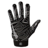 slide 15 of 21, Shock Doctor Cutters Game Day Receiver Gloves, Black Topo, L/XL, LG/XL