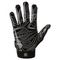 slide 7 of 21, Shock Doctor Cutters Game Day Receiver Gloves, Black Topo, L/XL, LG/XL