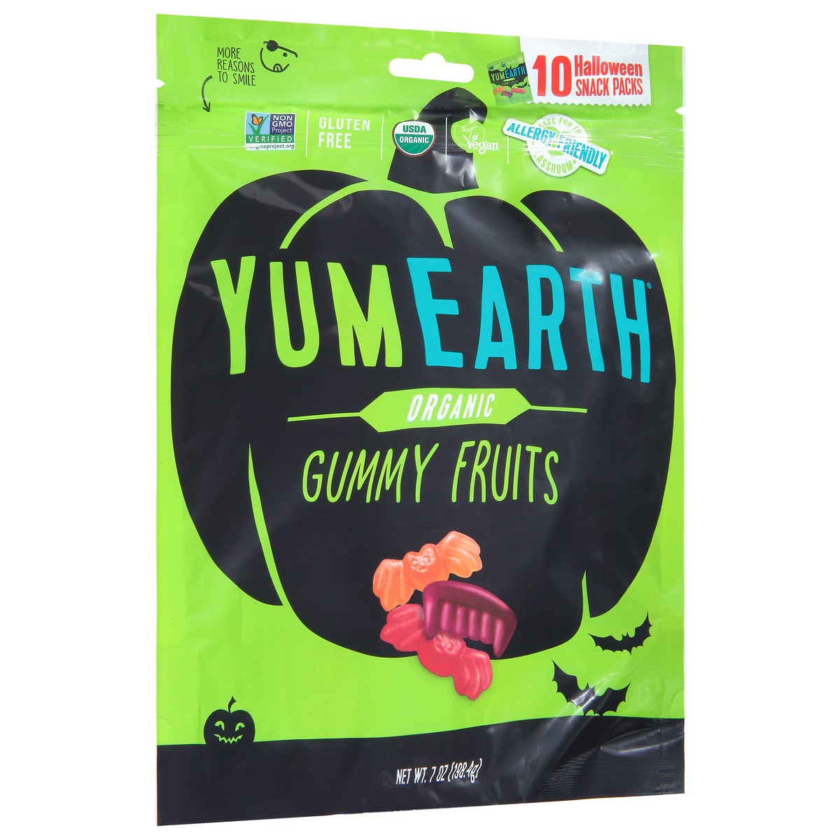 slide 2 of 9, YumEarth Organic Gummy Fruits, 7 oz