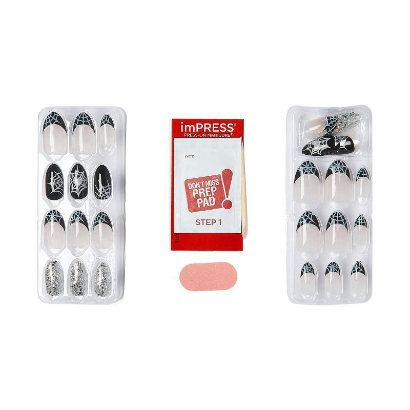 slide 2 of 8, Kiss Impress Nails Jump Scare, 1 ct