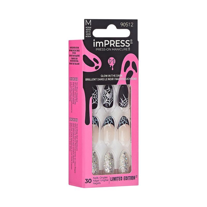 slide 5 of 8, Kiss Impress Nails Jump Scare, 1 ct