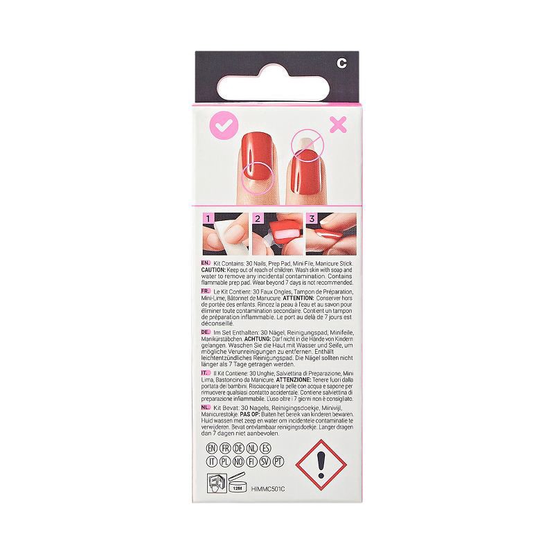 slide 3 of 8, Kiss Impress Nails Jump Scare, 1 ct