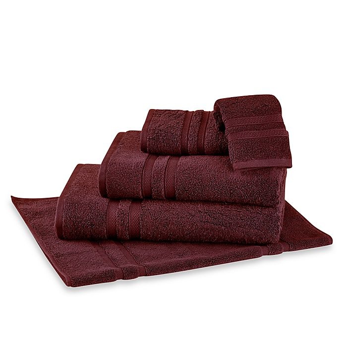 slide 1 of 1, Wamsutta Perfect Soft MICRO COTTON Bath Sheet - Deep Red, 1 ct