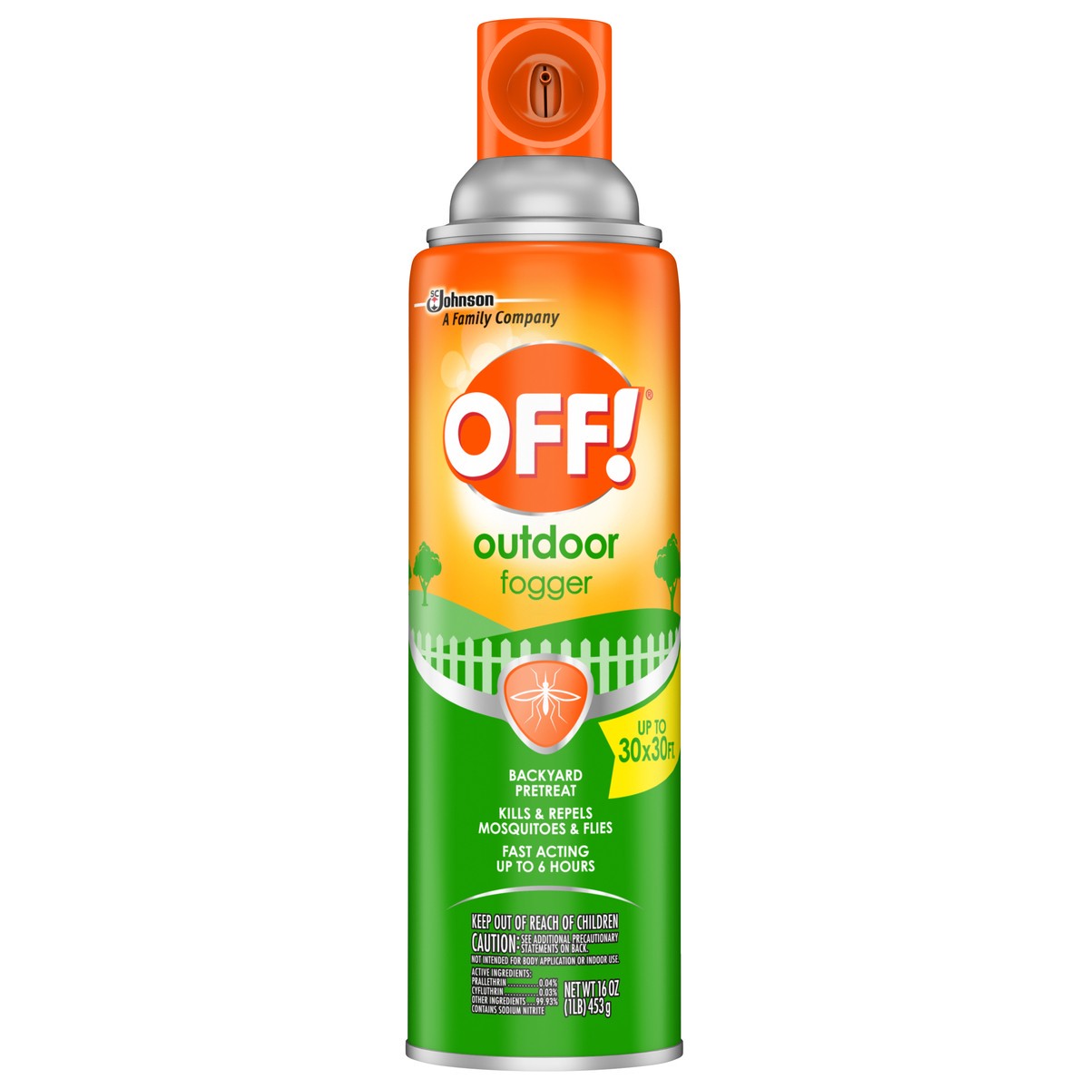 slide 1 of 7, OFF! Backyard Outdoor Fogger, Bug Repellent Fog for Mosquitoes, Flies & More, 16 oz, 16 oz