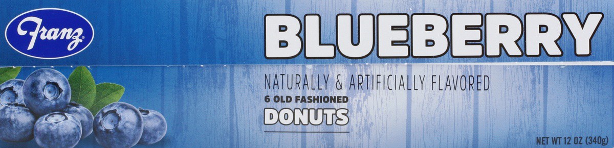 slide 7 of 9, Franz Blueberry Old Fashioned Donut, 12 oz