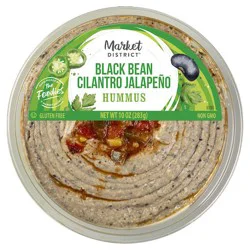 Market District Black Bean Cilantro Jalapeno Hummus