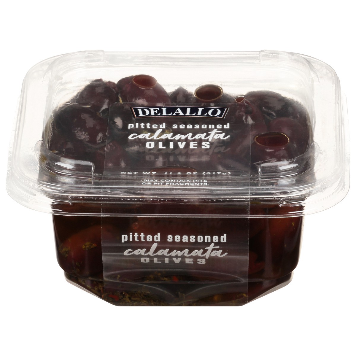 slide 4 of 13, DeLallo Pitted Seasoned Calamata Olives 11.2 oz, 11.2 oz