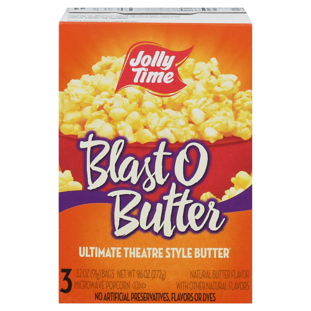 slide 1 of 8, Jolly Time Blast O Butter Popcorn 3 ea, 