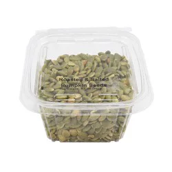 Weis Quality Pumpkin Seeds Roasted and Salted Pepitas Bulk Food Tub
