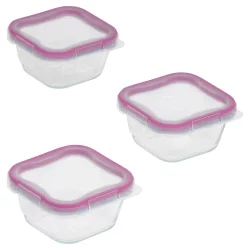Snapware Total Solution Glass 6 Piece Square Value Pack