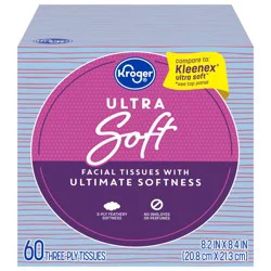 Kroger Ultra Soft Facial Tissues