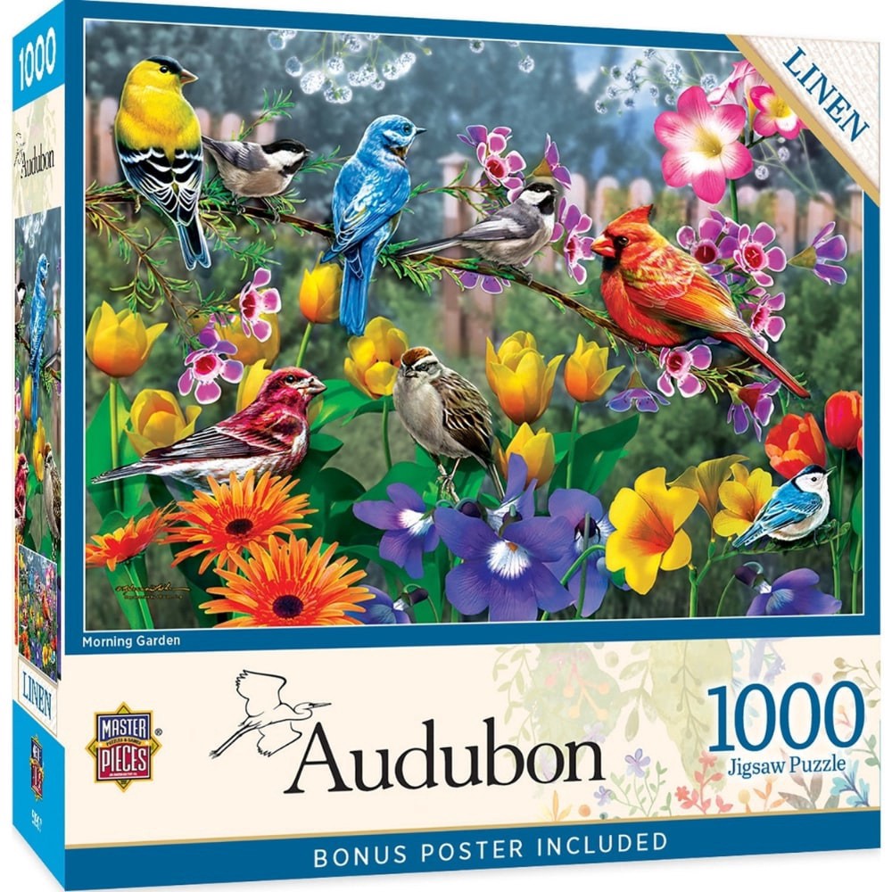 slide 5 of 6, Morning Garden 1000 pc, 1000 ct, 19.25inx26.75 in