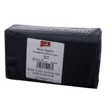 slide 1 of 1, GFS Black Dinner Napkins, 50 ct