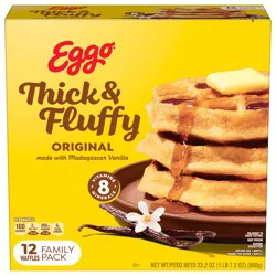 Eggo Kellogg's Eggo Thick and Fluffy Original Frozen Waffles