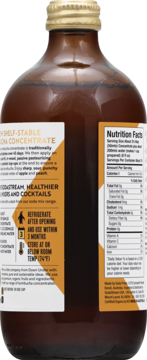 slide 2 of 12, Soda Press Organic Concentrate Original Kombucha 16.9 oz, 16.9 fl oz