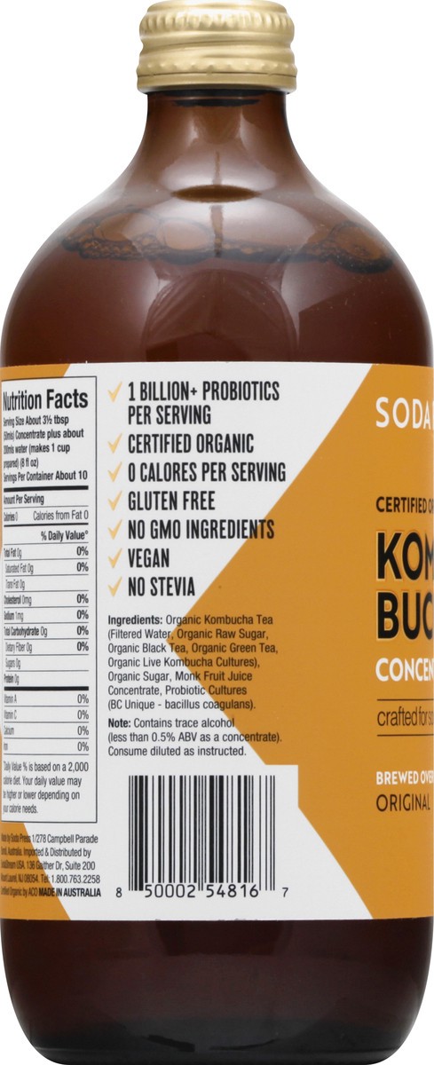 slide 3 of 12, Soda Press Organic Concentrate Original Kombucha 16.9 oz, 16.9 fl oz